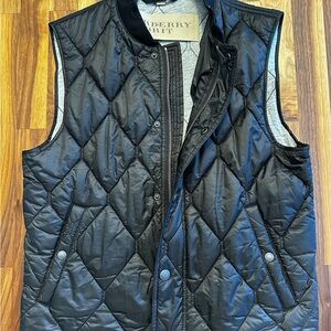 Burberry Black Diamond-Quilted Men's Vest